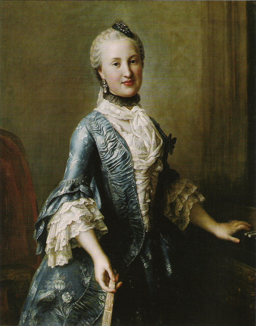 Prinzessin Elisabeth von Sachsen, 1755