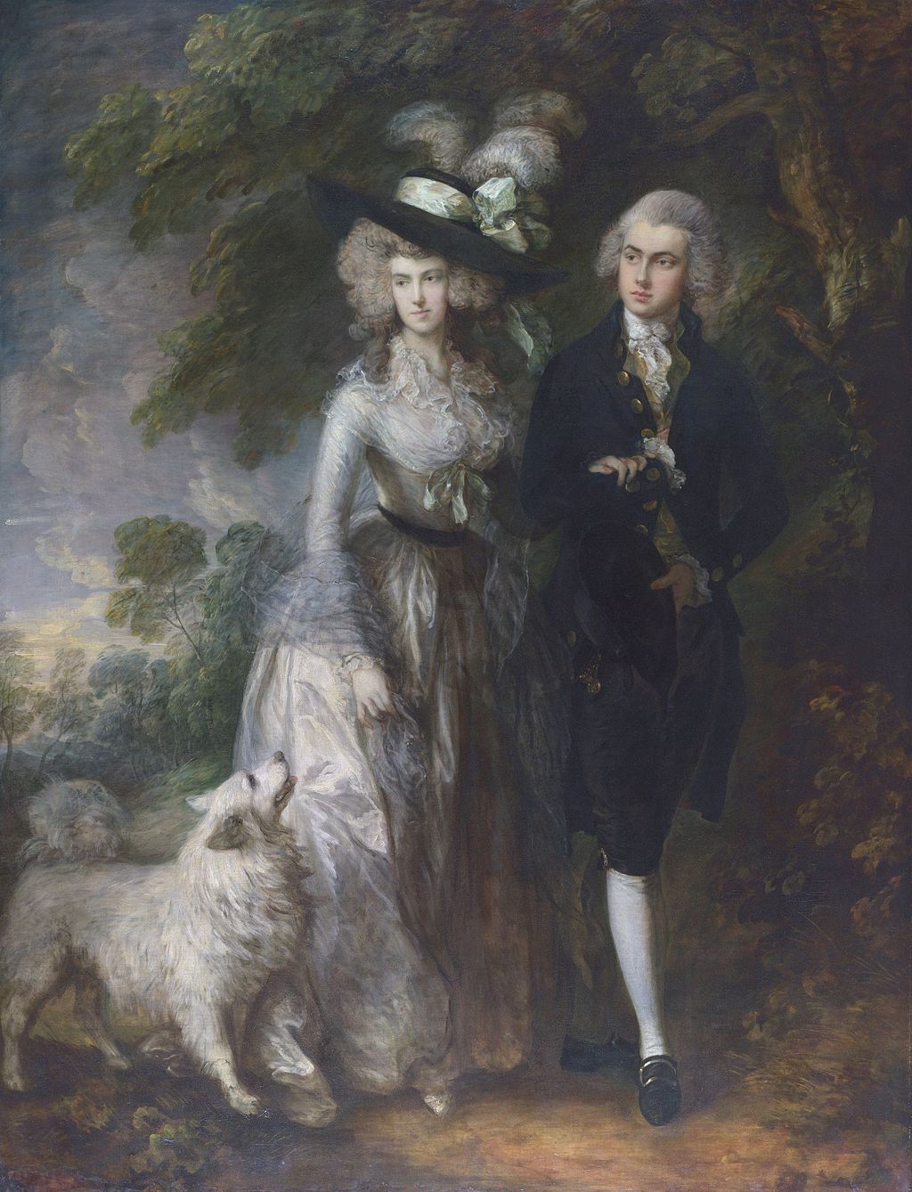 Mr and Mrs William Hallett ('The Morning Walk') , 1785
