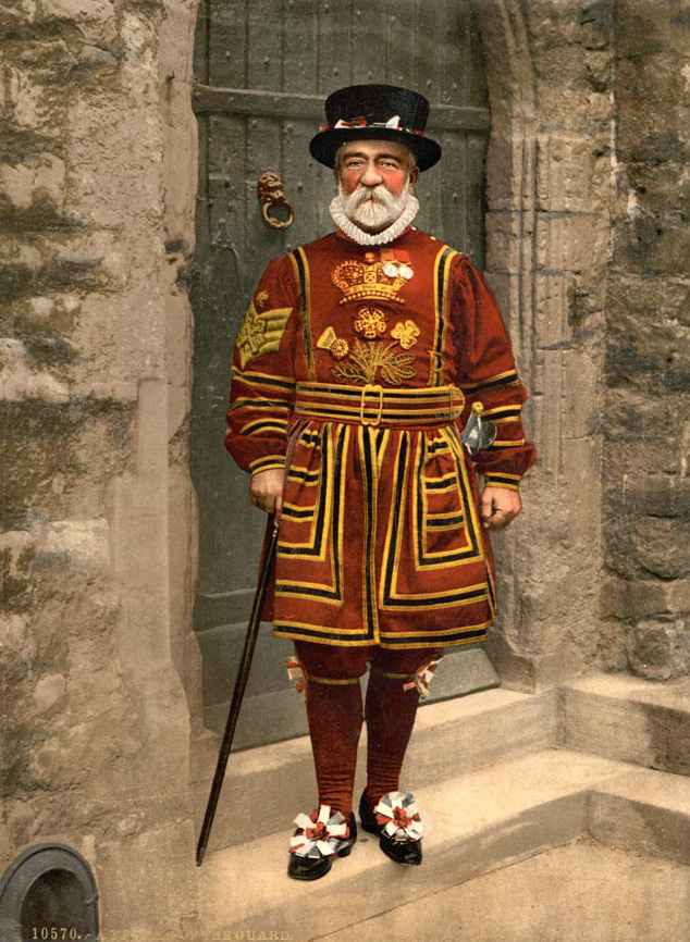 Yeoman in alter Uniform